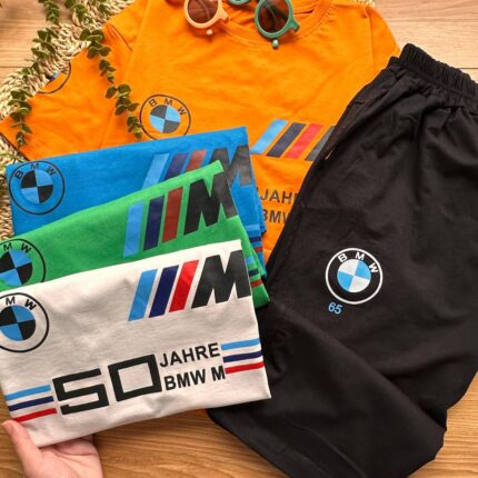 تیشرت شلوارک بی ام و